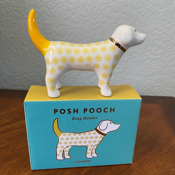 Posh Pooch Ceramic Dog Ring Holder - Picture 2 of 5